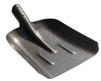 Лопата совковая с ребром жесткости (Рельсовая сталь).